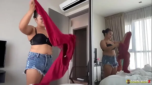 JohnTronX- Fat And Petite Thai Girl Wants My White Cock and Creampie