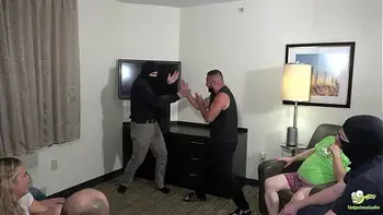 Tadople Hosts an Improv Class That Turns Into a Cum-Filled Gangbang!