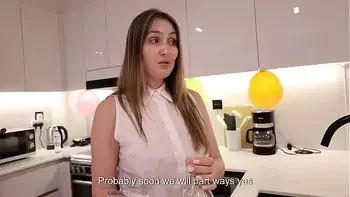 I fucked my friend's mom in the kitchen after his birthday