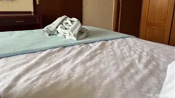 No, you cab't put your dick in my pussy, it's for your father only ... but you can use my ass instead ...