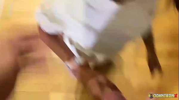 JohnTronX- Fucking skinny small Asian Teen and finish with creampie