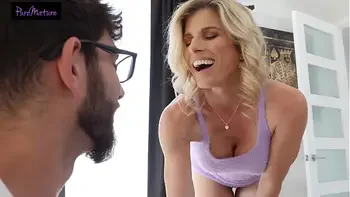 Hot MILF Let's Daughters Boyfriend Use Her Asshole