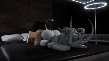 Breeding a Roblox demon slut in a condo