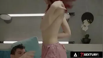 21 SEXTURY - Tiny Cutie Ohana Petite Gets Warm Up With Hot Fuck