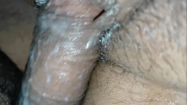 Step brother rubbed and fucked the smooth pussy