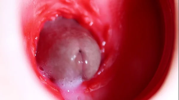 Nice big head slides inside best friend's sweet shiny hole!