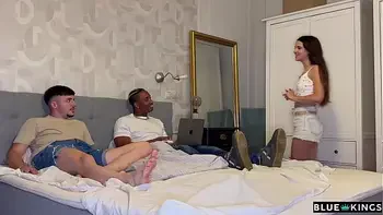 My best friend and me fuck our teen roommate together - ohana petite