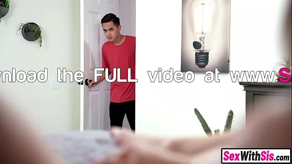 Big ass masturbating teen stepsister wants her stepbros big dick