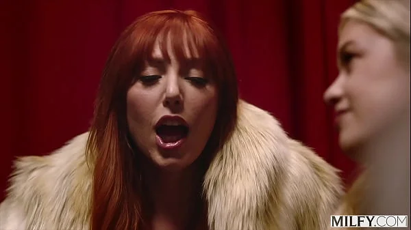 MILFY Curvy MILF Lauren Phillips And Blonde Hottie Ashley Alexander Devour Bartender's BBC