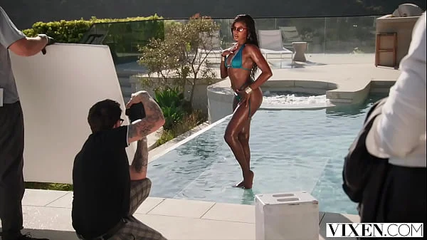 VIXEN Stunning Cock Hungry Model Nicole Kitt Mixes Business With Pleasure