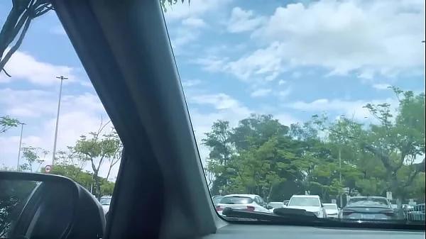 Milf teases me in the mall in front of everyone and makes me cum in the parking lot