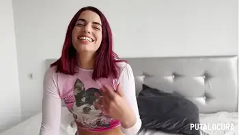 PutaLocura - Latina pelirroja culona Rosie Cage cabalgando una polla monstruosa