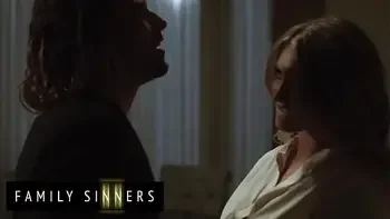 FAMILY SINNERS - Playful MILF Uses Her Big Round Tits To Fuck Her Son-In-Law's Dick And Shoot His Hot Load