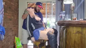 Close up pussy fucking and squirting after creampie