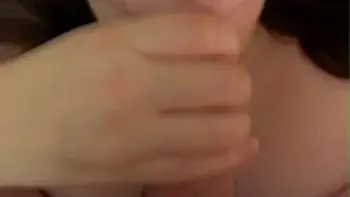 uncut small dick fucks stepsister's mouth