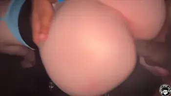 busty Canadian gets poked in backseat pt 1