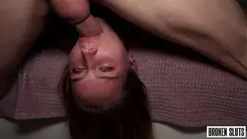 PORN IS HER PASSION - Submissive Redhead Liked It Rough