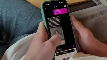 Wife get jealous to AI bot, but get arouse and get cum on her ass