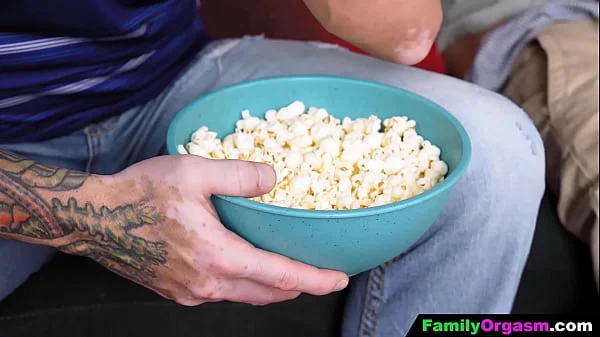 FamilyOrgasm - Pervert Step Mommy Dumps her Husband in the Same Couch