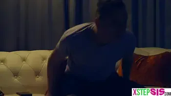 European stepsister and petite BFF threesome with horny stepbrother