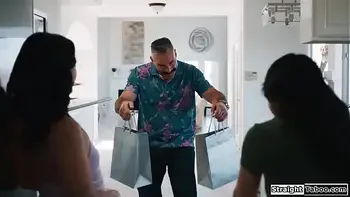 You two going to fuck your horny stepdad or get kicked out