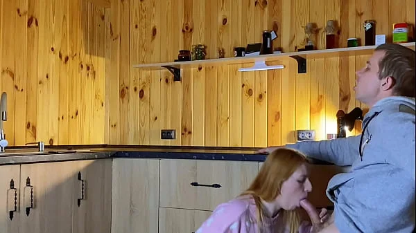 AMATEUR CHEATING WIFE: Husband's best friend came to visit and cummed in wife's pussy