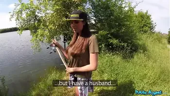 Public Agent - I fucked a French girl with absolutely massive natural tits camping with her boyfriend in their tent!