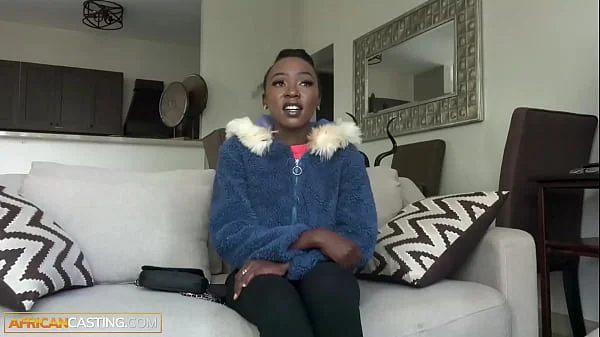 Innocent Skinny Black Model Falls Into Sex Trap At Fake Casting