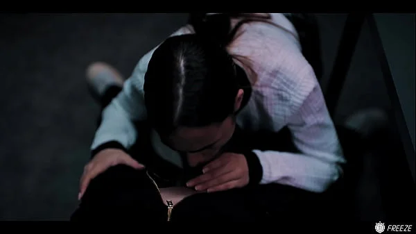 Sex Escape Room - Redhead gets Used like a Doll in Time Stop Freeze Fetish Porn