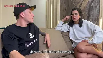 That's what you get for cheating! I fuck my boyfriend's best friend on his birthday, he fills my vagina with his cum! Kylei Ellish, Pipeboy and Nick Jowels