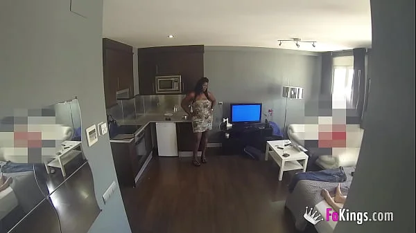 Cuban assistant offers full service. Cuban Lisa Black pleases Jordi the Cock Boy at FAKings