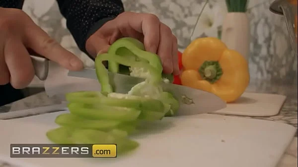BRAZZERS - Cherry Devivre Gets Her Pussy Eaten By The Chef While Her Husband’s Not Paying Attention