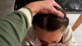 Spanish teacher fucks me on the table during class