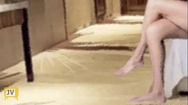 En la Playa Nudista con mi familia