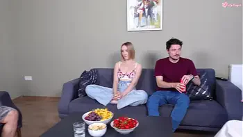 Do you really want this? Cuckold hubby watching his Young Wife get Fucked in the Anal Casting!