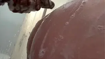 Mom left the house, and she couldn't wait - stepdaughter's fantasy became real when stepdad's massive 12-inch BBC slid into her tight hole, giving her hard anal she secretly craved, moaning under the hot shower water.