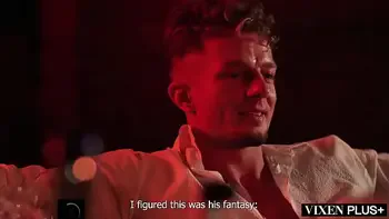 VIXENPLUS Busty Blonde Dancers Era And Ema Share Cock