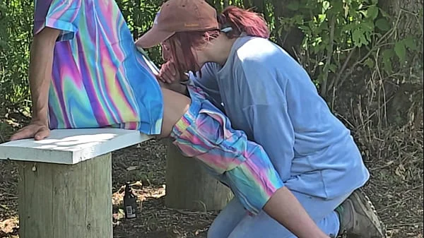 Pervy Nerd Caught By Hot Horny Jogger - She Makes Me Fuck Her In Public!