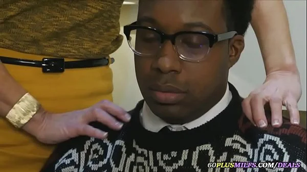 wants to test her student's black cock