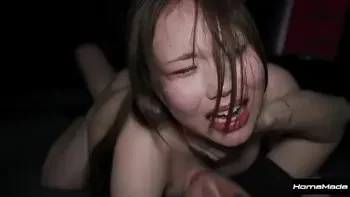 Japanese Teen's First Threesome