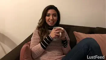 Homemade Sextape with Adorable Mexican Girlfriend Frida Sante