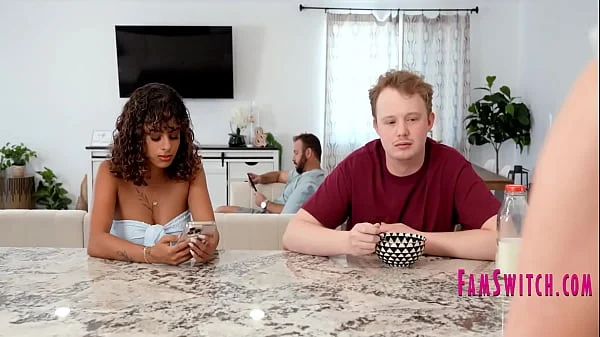 Step Bros Dick Slipped Inside Me During Self Defense Class Infront Of Whole Step Family