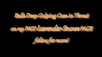 Goddess Queen Throat Impregnated! Gold Lips & Heels Mounted for Balls Deep Throbbing Cum in Throat