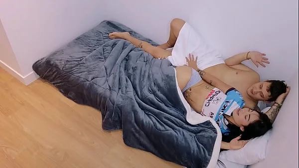 My slutty stepsister sleeps over with me and we end up fucking hard all night - Aaroon Mush and Alejandra Palacios
