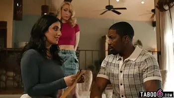 Busty bisexual Arab wife wants a divorce from her black husband