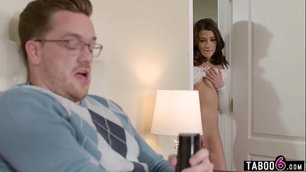 Latina wife walks in on her family member fucking a Fleshlight