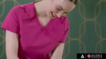 ALL GIRL MASSAGE - Horny Babes Octavia Red And Hazel Moore Lick Each Other's Pussy During Massage