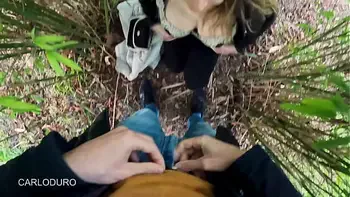 Safira Yakkuza Cumwalk in the park, public flashing, public toilet, facial cumshot [full vid available] - Carlo Duro