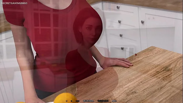 Summer Heat By Naughty Fox Games - Sneaky Quiet Sex With Huge Boobs Stepsis While Stepmom is in The Other Room