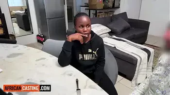 Shy Huge Boobs Wannabe Model Gets Felt Up At Interview By Muscular Producer!